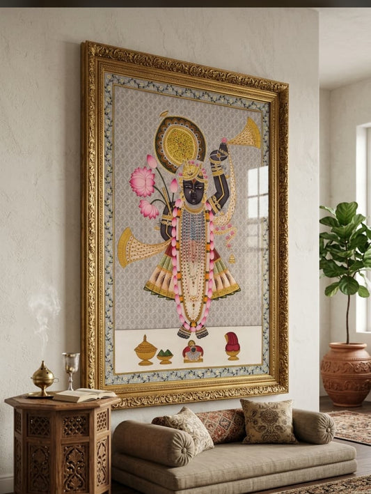 Shrinath ji - Sacred Pichwai Painting